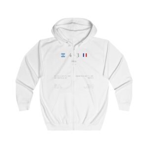 Lusail, December 18, 2022 – Match Written in the Stars – Argentina - France - Full-Zip Hoodie